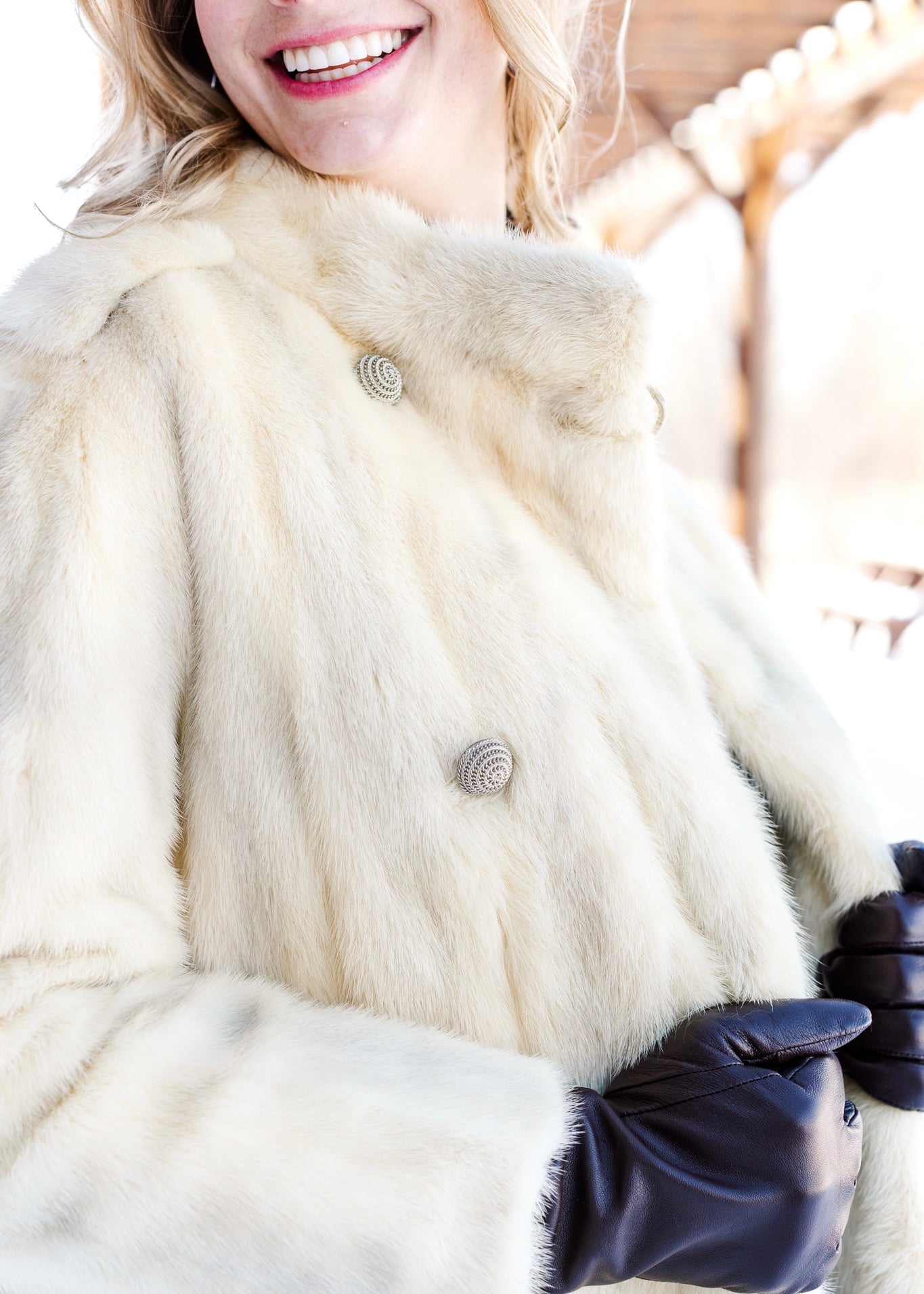 Sz M Genuine Pearl Cross Mink Jacket – Dakota Darling