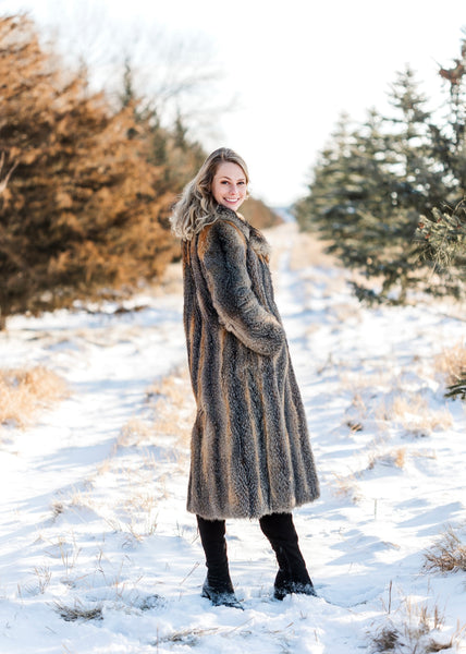Sz M Genuine Fox Coat – Dakota Darling