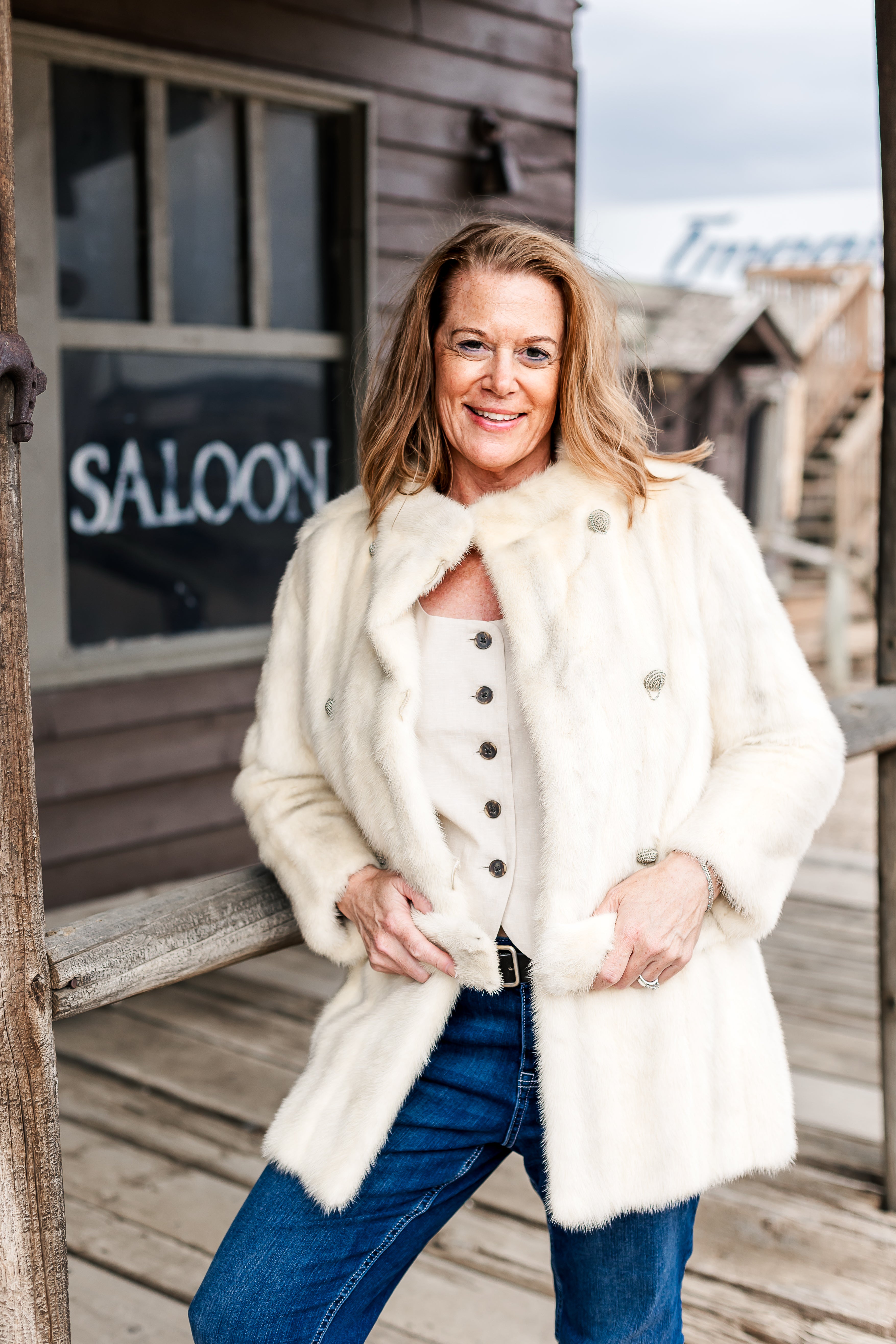 Sz M Genuine Pearl Cross Mink Jacket – Dakota Darling